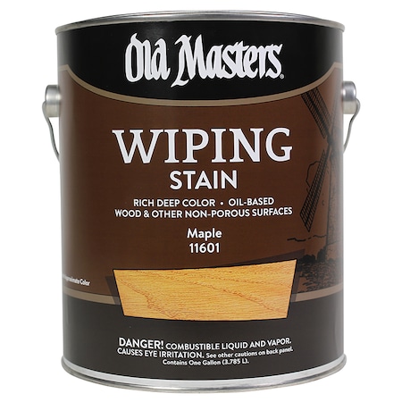 Old Masters 1 Gal Maple Oil-Based Wiping Stain 11601